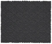 Tappeto doccia quadrato antiscivolo in gomma nero 54x54 cm
