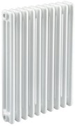 Radiatore acqua calda EQUATION Comby in acciaio 3 colonne, 10 elementi, interasse 623 mm, bianco