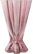 Vaso arredo vetro 30 cm rosa