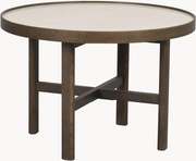 Tavolino da caffè rotondo in legno di quercia Marsden, Ø 60 cm