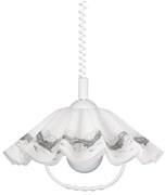 Prezent 74197 C01 - Lampadario a sospensione LYRA 1xE27/60W/230V