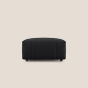 Giotto pouf in morbida microfibra effetto velluto impermeabile idrorepellente T09 antracite