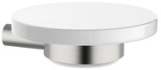 Porta sapone SI 90602 nickel spazzolato 12 cm x 4.2 cm in ceramica