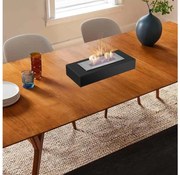 BIO camino INDIA 8,5x49 cm 2,5 kW nero