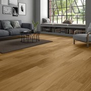 Parquet prefinito in rovere miele Luxory vetrificato Intenso M