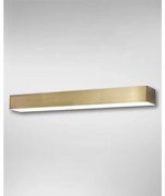 Applique LED moderno MISTRAL dorato IP20, con regolazione di temperatura 2100 lumen,