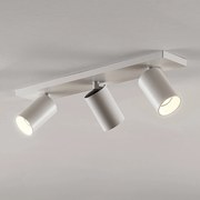 Faretto Arcchio Brinja, bianco, angolare, Ø 6 cm, a 3 luci, GU10