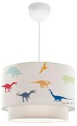 Lampadario per bambini CANDY 1xE27/40W/230V bianco/multicolore
