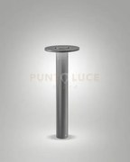 Elite paletto grigio scuro per esterno cm.65 10w 3000k 1309lm
