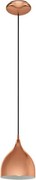 Eglo 55284 - Lampada a sospensione CORETTO su cavo, 1xE27/60W/230V, finitura rame