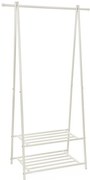 Appendiabiti a piantana LINEA, bianco