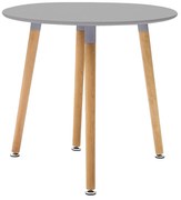 THOMAS - tavolo da pranzo scandinavo rotondo