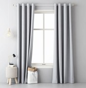 Tende moderne in grigio chiaro 140 x 280 cm