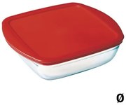 Porta pranzo Ermetico Ô Cuisine Trasparente Vetro Borosilicato