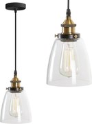 Lampada da soffitto pensile di vetro Verto D APP048-1CP