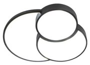 Plafoniera LED dimmerabile LED/60W/230V 3000-6500K nero +remote telecomando