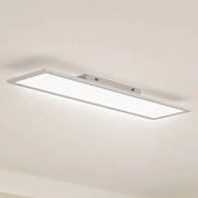 Pannello LED Lindby Enhife, bianco, 80 x 20 cm, alluminio