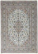 Kashan Tappeto 290x410 Beige (Iran) Annodato A Mano