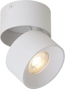 Faretto moderno da superficie bianco GU10 50mm orientabile - Echo