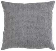 Cuscino Poliestere Cotone Grigio 45 x 45 cm