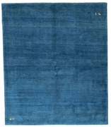 Gabbeh Tappeto 240x200 Blu (Iran) Annodato A Mano