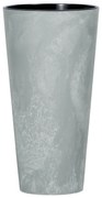 Vaso per piante e fiori TUBUS PROSPERPLAST in polipropilene antracite H 76 cm Ø 40 cm