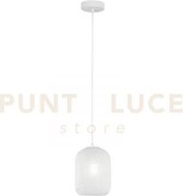 Lampadario a sospensione ashford ovale bianca 1 luce attacco e27 15...