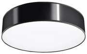 Plafoniera ARENA 45 3xE27/60W/230V nero