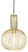 Lampada a sospensione design oro - WIRE WHISK