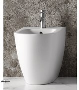 Alice Ceramica " Form" Bidet Terra Filoparete Bianco Lucido