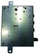 Serratura a incasso 6380537008 doppia mappa per porta d'ingresso, entrata 8.9 cm, interasse 89 mm