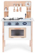 Cucina per bambini in legno + accessori - bianco