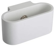 Applique da Parete LINEAR in Gesso Pitturabile G9 Materiale Gesso
