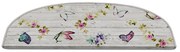 Gradini crema in set da 16 pezzi 20x65 cm Butterfly Life - Vitaus