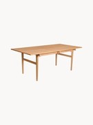 Tavolo in legno di faggio Ch327, 248 x 62 cm