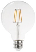 Lampada LED E27 8W a Filamento 140 lm/W Dimmerabile - G95 Colore Bianco Naturale 4.000K