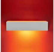 Applique CEGIELKA 1xE14/12W/230V gesso/bianco