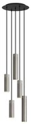 Thorup Copenhagen - Patrone Cluster 5 Lampada a Sospensione Nickel-Plated Ottone Thorup Copenhagen