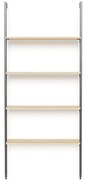 Kit cabina armadio PROJECT KIT SCAFFALE 4R 90X33CM INDUS in alluminio 95 x 220 x 33 cm marrone/antracite