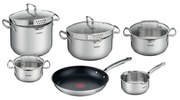 Set di pentole in acciaio inox 10 pezzi Duetto+ - Tefal