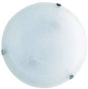 Lampadario Plafoniera Led Luna Ceiling Lamp Colore Bianco 24W Mis 40 cm