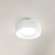 Plafoniera In Metallo Moderna Pandora Bianco 1 Luce E27