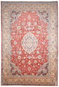 Sarouk Tappeto persiano 270 x 400 Rosso (Iran) Annodato A Mano