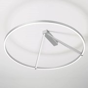 MERIDIANA lampada da parete/soffitto lamp 51W titanio dimmerabile