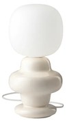 Applique Vintage Decò Copacabana Ceramica Bianca 1 Luce E27