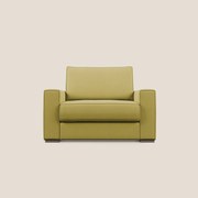 Dream poltrona letto in tessuto smacchiabile T05 giallo