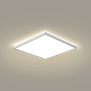 Brilagi - Plafoniera LED per bagno ultra sottile 18W/230V 30x30 cm argento IP54