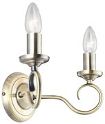 GLOBO 69003-2W - Applique TRUNCATUS 2xE14/40W/230V