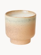 Candela profumata fatta a mano a due stoppini 70's (menta piperita e mughetto)