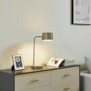 Lindby lampada da tavolo Kaida, marrone, metallo